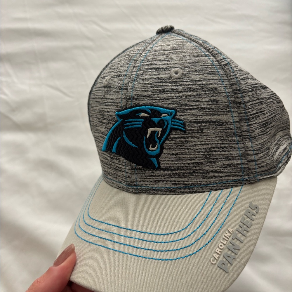 NFL Team Apparel Youth Cap in Blue and Gray